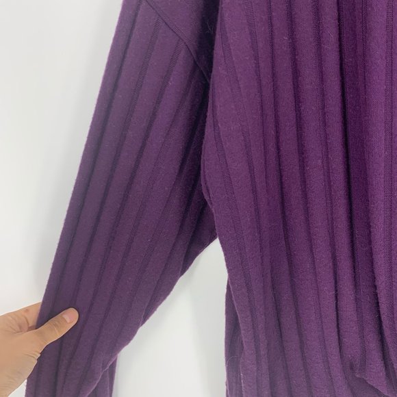 Curvy Sense Kim Hacci Surplice Top Plum 3X NWT - Picture 5 of 8